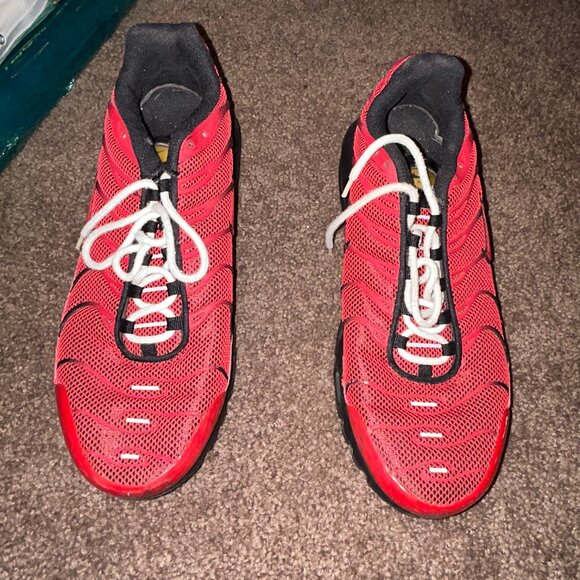 Nike Air Max Plus Siren Red/ Bright Mango/ Black Men\'s‎ 11.5 Excellent main image 8
